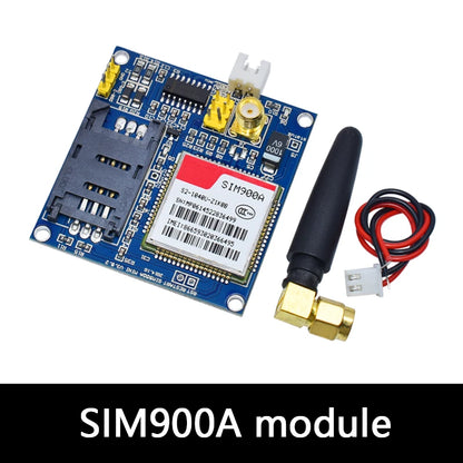 Kit Placa Módulo Transmisión Datos Inalámbrica GSM/GPRS SIM900A / SIM900 Mini V4.0 con Antena (Refurbished, C83 AEAK)