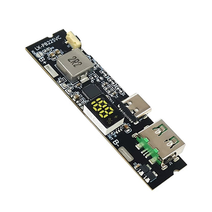 Módulo Power Bank Carga Rápida Bidireccional 22.5W DIY con Display Digital (USB/Tipo-C, Soporta VOOC)