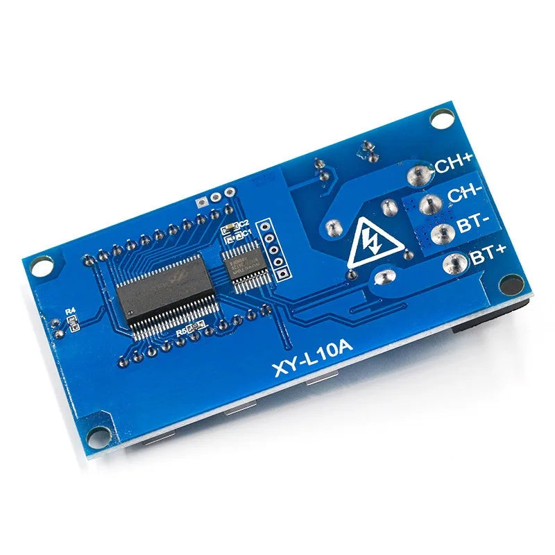 Módulo Control Carga Batería Litio XY-L10A 6-60V 10A Switch Protección Sobrecarga