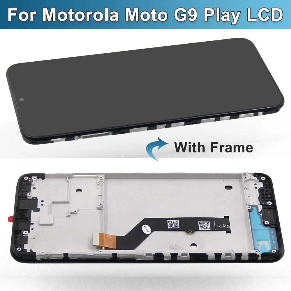 6.5''OEM For Motorola Moto G9 Play XT2083 For Moto E7 Plus XT2081-1 LCD Display Touch Screen Digitizer Assembly Replacement