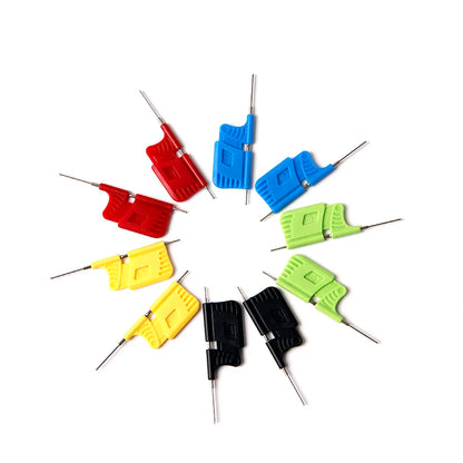 Micro Clip Universal (x10) para Test IC SMD (SOP/SOIC/TSOP/SSOP/SOP8) - Adaptador Pin para Analizador Lógico