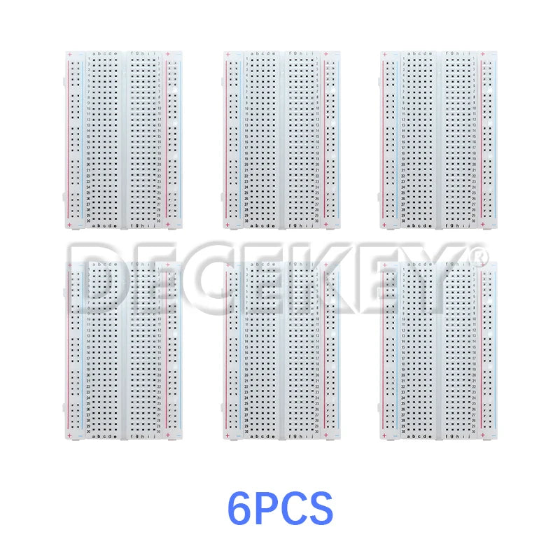 1-10pcs 400 Tie Points Solderless PCB Breadboard Mini Universal Test Protoboard DIY Bread Board for Bus Test Circuit Board