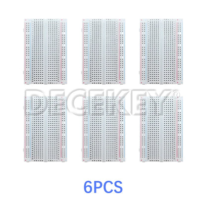 1-10pcs 400 Tie Points Solderless PCB Breadboard Mini Universal Test Protoboard DIY Bread Board for Bus Test Circuit Board