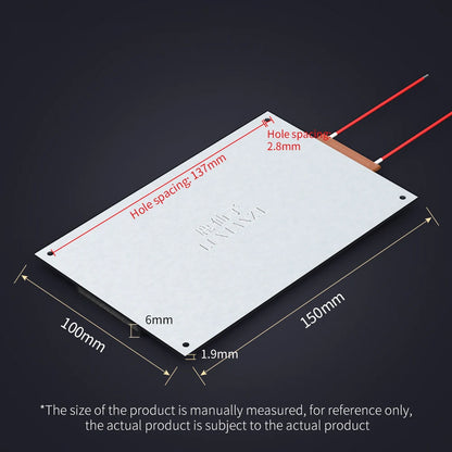 LUXIANZI Aluminum Led Remover BGA Desoldering Station PTC Fever Plate Preheating LCD Strip Chip Repair Thermostat Heating Plate