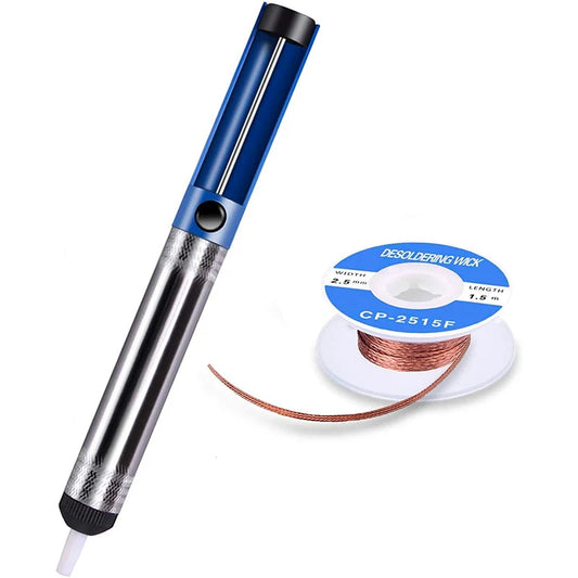 Alambre Malla Succión Soldadura (Ancho 2.5mm, Largo 1.5m) Fuerte Retorno para Reparación Circuito Eficiente