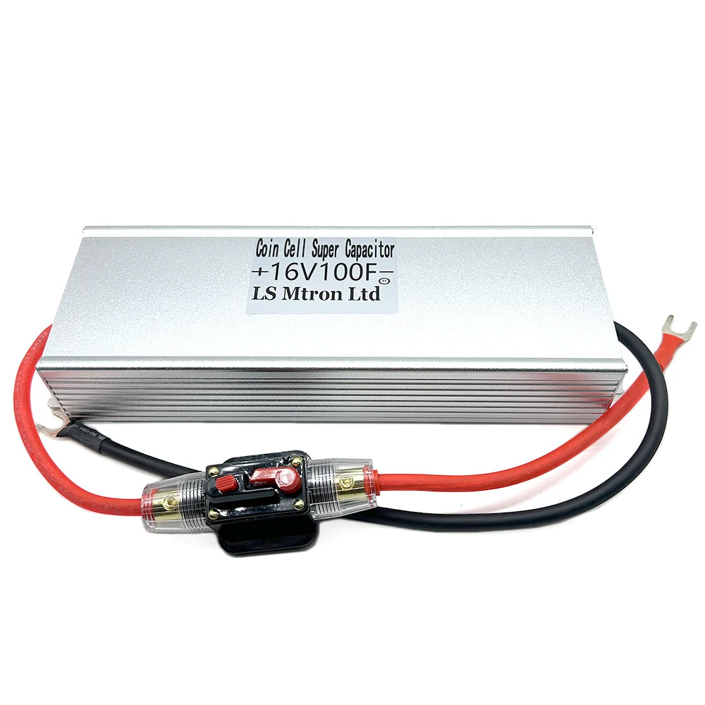 Módulo Rectificador Electrónico Supercapacitor Automotriz 16V 100F (Equivalente a 6x 2.7V 600F)