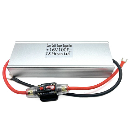 Módulo Rectificador Electrónico Supercapacitor Automotriz 16V 100F (Equivalente a 6x 2.7V 600F)