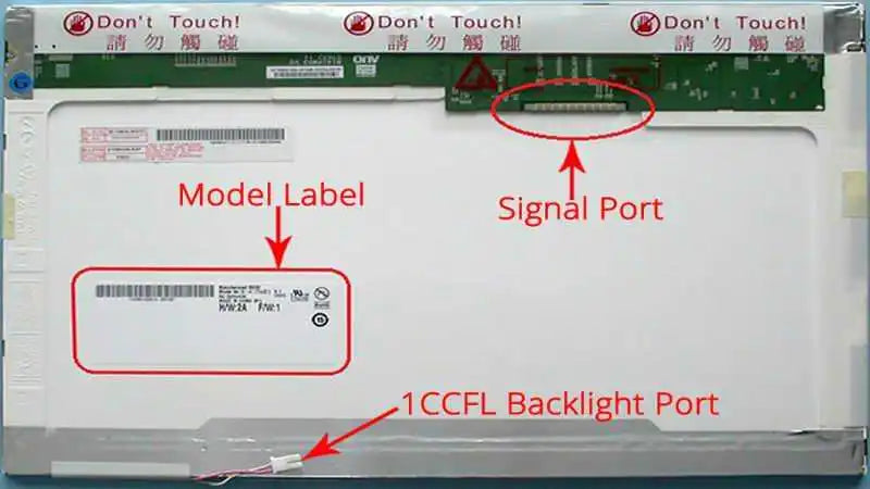 Kit DIY Placa Controladora LCD para Panel 17.1" LP171WP4/W01/WX2 (1440x900) 30pin LVDS 1CCFL VGA/HDMI/AV/USB