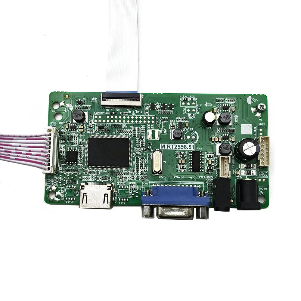 Kit Placa Controladora EDP para Panel 15.6" B156HTN03.6/.7/.8 (1920x1080) HDMI/VGA Driver LED/LCD