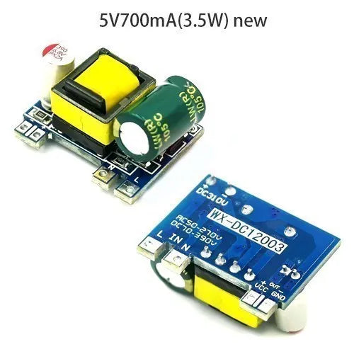 Módulo Fuente Alimentación Buck AC-DC 5V 700mA 3.5W Aislado Step-Down 220V a 5V Convertidor
