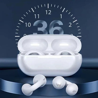 Auricular Bluetooth Inalámbrico SG50 Clip-On (Audio Alta Definición) Deportivo para Correr/Yoga (Unisex)