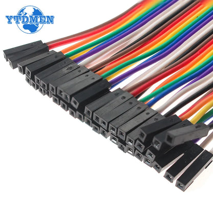 Cable Dupont 20cm (20-40 Unidades) Macho-Macho / Hembra-Hembra / Macho-Hembra para Protoboard DIY