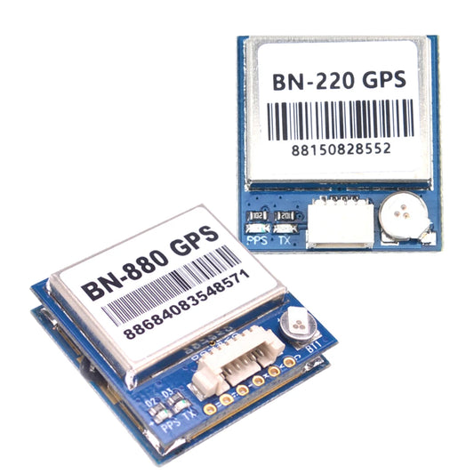 Módulo GNSS BN-220 / BN-880 (GPS/GLONASS, TTL) con Antena y Flash Integrado