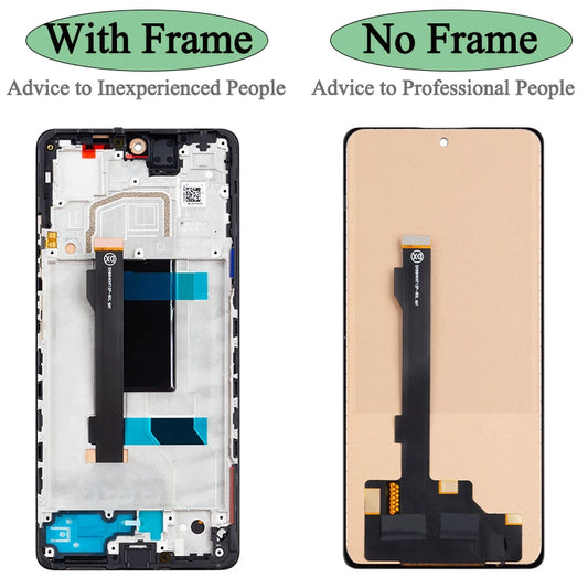 ‎2209116AG 22101316C Premium Lcd For Xiaomi Redmi Note 12 Pro 4G Display Note 12 Pro Plus Touch Screen For Redmi Note 12 Pro 5G