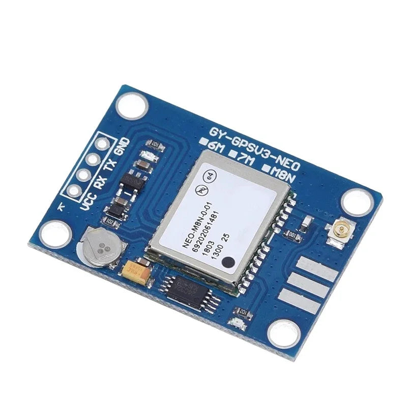 Módulo GPS GY-NEO6MV2 (NEO-6M) con Antena Grande y EEPROM para Control Vuelo MWC/APM2.5 Arduino