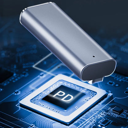 Adaptador Convertidor USB-C Hembra PD a Conector Magnético L-Tip/T-Tip para MacBook Pro Carga Rápida