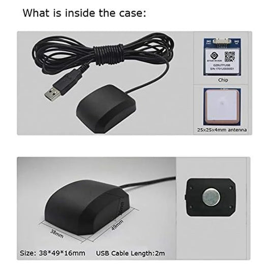 Módulo Receptor GPS USB VK-162 G-Mouse para Raspberry Pi / Windows / Linux (Soporta Google Earth)