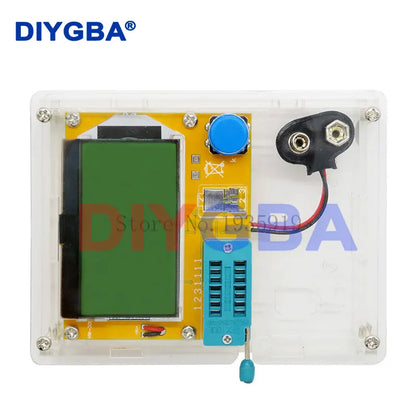 Tester Transistor LCR-T4 (Nuevo, Alta Calidad) - Medidor ESR, Diodo, Triodo, Capacitancia, SCR, Inductancia (con Case)