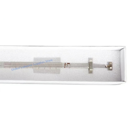 Microinyector Cromatográfico para Laboratorio (0.5uL - 1000uL) - Jeringa Microlitro Fase Líquida Cabeza Plana