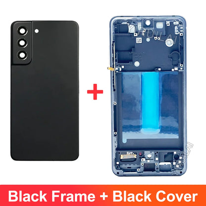 AMOLED para Samsung Galaxy S21FE 5G G990B G990U pantalla LCD Digitalizador de pantalla táctil con marco para Samsung S21 FE LCD
