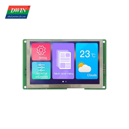 Pantalla Táctil Inteligente HMI DWIN 4.3" (480x272) TFT LCD - Bajo Costo