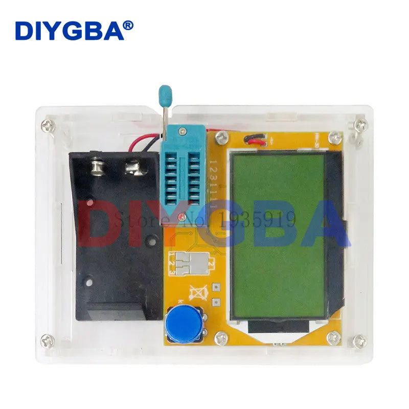 Tester Transistor LCR-T4 (Nuevo, Alta Calidad) - Medidor ESR, Diodo, Triodo, Capacitancia, SCR, Inductancia (con Case)