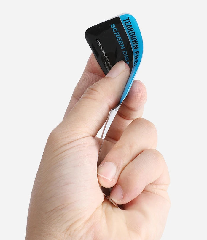 Herramienta Metálica Spudger Palanca Apertura Pantalla LCD Curva Teléfono Móvil (Ultra Delgada Flexible Desmontaje) (1 Unidad)
