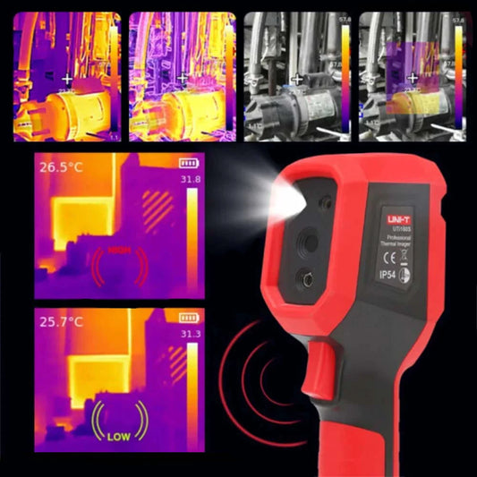 Termógrafo Infrarrojo UNI-T UTi160S (160x120) con Láser y Software PC - Cámara Termográfica IR