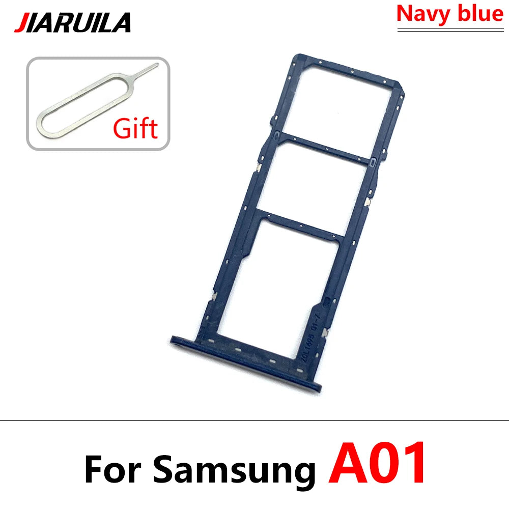 Bandeja Porta Doble Tarjeta SIM / SD (Repuesto con Pin) para Samsung Galaxy A01 Core / A02 / A11