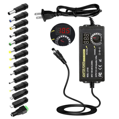 Fuente Poder Ajustable 72W (DC 3V-24V Variable) Adaptador Universal AC/DC Switching (100-240V)