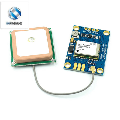 Módulo GPS GY-NEO6MV2 / GY-NEO7MV2 / GY-NEO8MV2 (NEO-6M/7M/8M) con Antena Grande y EEPROM para Control Vuelo MWC/APM2.5 Arduino