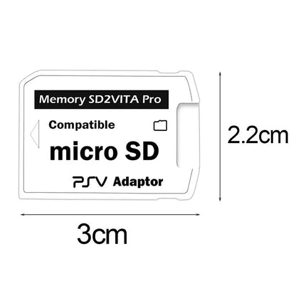 Adaptador Tarjeta Memoria DATA FROG SD2VITA 6.0 para PS Vita (Sistema 3.60, Micro TF)