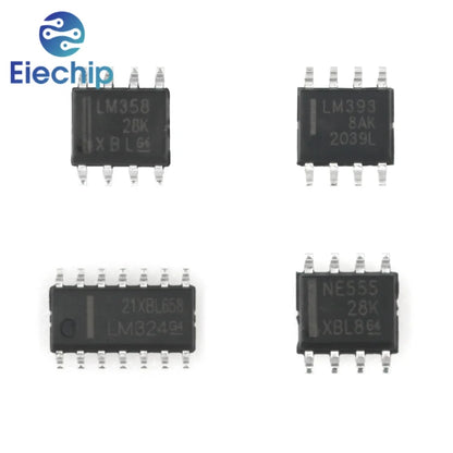 Lote 20 Pcs Amplificador Operacional LM358P DIP-8 Instrumentación/Buffer