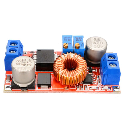 Módulo Convertidor Buck DC-DC 5A Ajustable CC/CV Step-Down Regulador Voltaje Placa Carga 5V/12V/24V