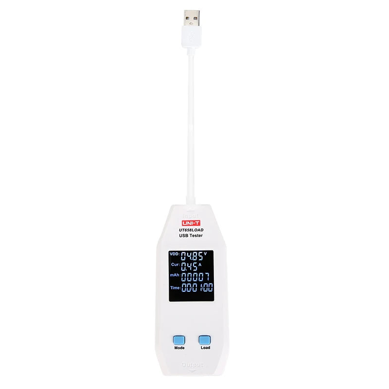 Tester USB UNI-T Serie UT658 (UT658B/UT658C/UT658LOAD/UT658DUAL)