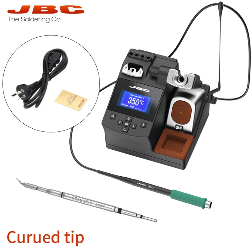 JBC Original Soldering Station CD-2SHQF Repair Mobile Phone C210 Soldering Iron Tip Intelligent Precision Station