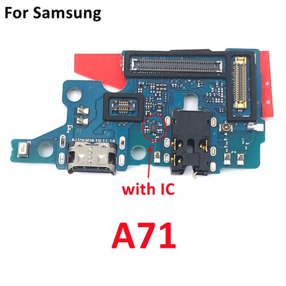 Flex Conector Carga Rápida USB para Samsung A12/A13/A14/A23/A34/A51/A71/A70/A52/A53/A72/A73 (4G/5G)