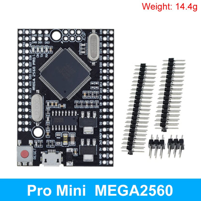Placa Desarrollo TZT Mega2560 (ATMEGA16U2 / Pro Mini / WiFi R3 ATmega2560 CH340G) compatible Arduino Mega R3 / ESP8266