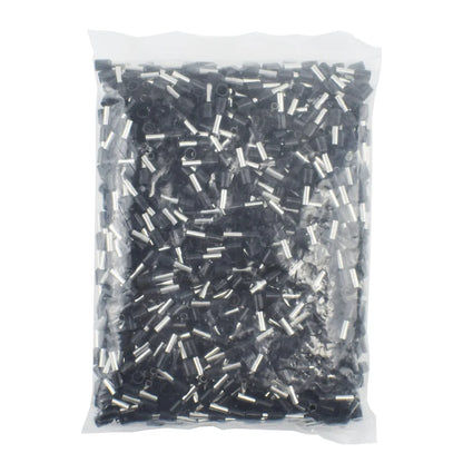 Terminal Tubular Punta Cable Aislado Crimp (E0508/1008/1508/7508/2508) Ferrules Prensado (Pack 1000 Unidades)