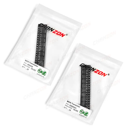 MOSFET Canal-N SMD TO-252 - Tipos SMK630 / FDD8447L - Lote 10 Piezas