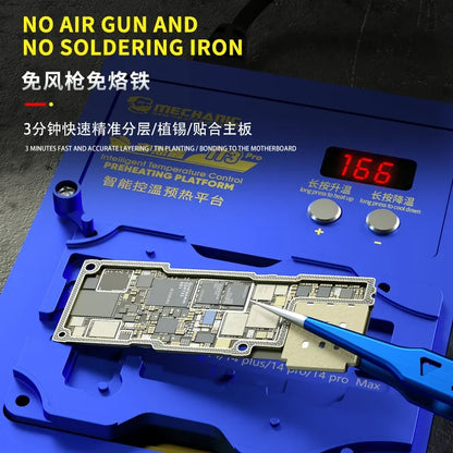 MECHANIC IT3 Pro Intelligent Preheating Platform Tool for IPhone X-15PM Motherboard Layered and IC Chip BGA Dot Matrix Repair