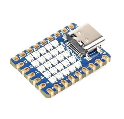 Placa Desarrollo Micro RP2040 Pico (Raspberry Pi) con Módulo Matriz LED RGB 5x5