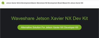 Módulo NVIDIA Jetson Xavier NX con Kit Expansión AI (8GB/16GB EMMC)