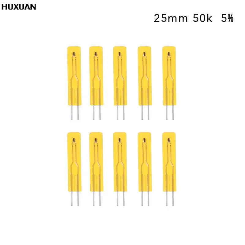 Termistor NTC Película Fina MF5B SMD B3950 10K/50K/100K Ohm 1% (Largo 2.5/5cm) - Lote 10 Piezas
