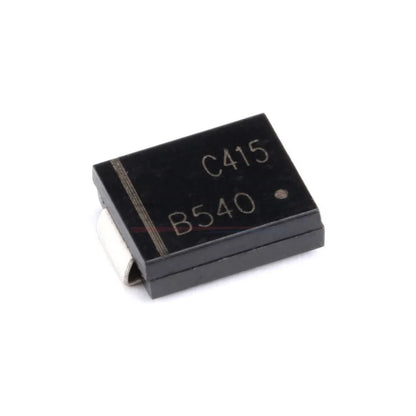 Diodo Rectificador Schottky Potencia MBRS540T3G (B540) SMD SMC 5A 40V - Lote 10 Piezas