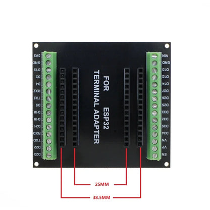 Placa Desarrollo ESP32 NodeMCU-32S (30 Pines, ESP32-WROOM-32D/32U) Módulo WiFi + Bluetooth Doble Núcleo Bajo Consumo