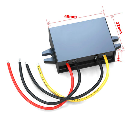 Convertidor DC-DC Step-Down 20V-90V a 12V (5A/10A/15A/20A) Regulador Voltaje Transformador para Auto (CE)