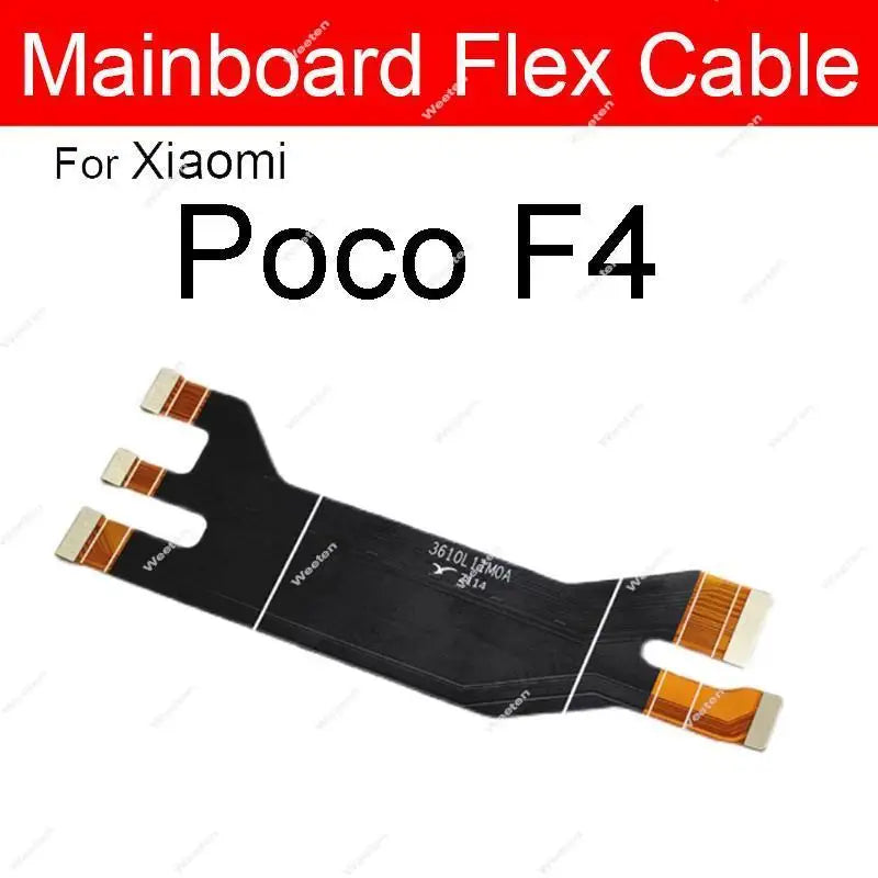 For Xiaomi Poco X4 Pro 5G Poco X4 F4 GT M4 Pro 4G 5G M5s X5 Pro Motherboard LCD Display Connector Flex Cable Replacement Parts