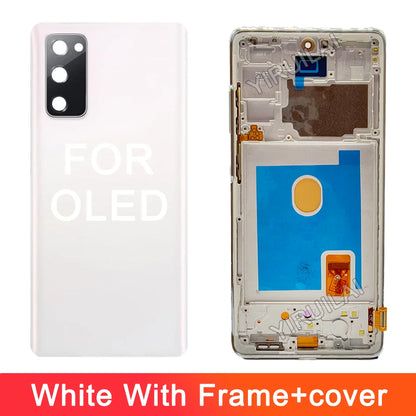 Pantalla LCD OLED 6,43 para Samsung Galaxy S20 FE G780 S20FE 5G G781, montaje de digitalizador con pantalla táctil de repuesto