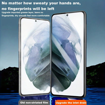 Pack 2 Protectores Pantalla Cristal Templado HD (Instalación Fácil) para Samsung Galaxy S21-S25 FE/Ultra/Plus